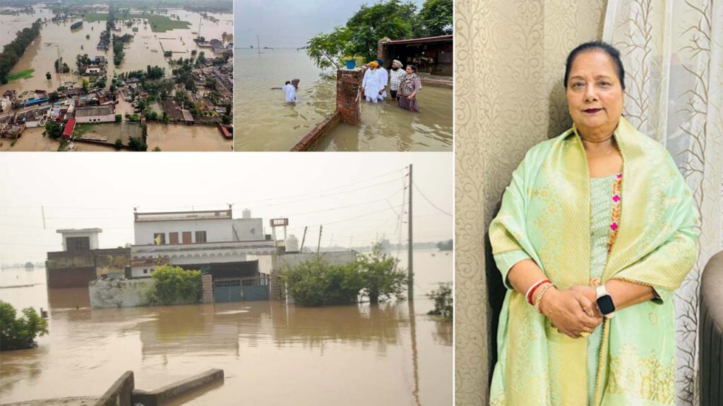 Anti Corruption Anti Crime Organization (Regd.) chief Manju Arora expressed concern over the flood situation in Punjab